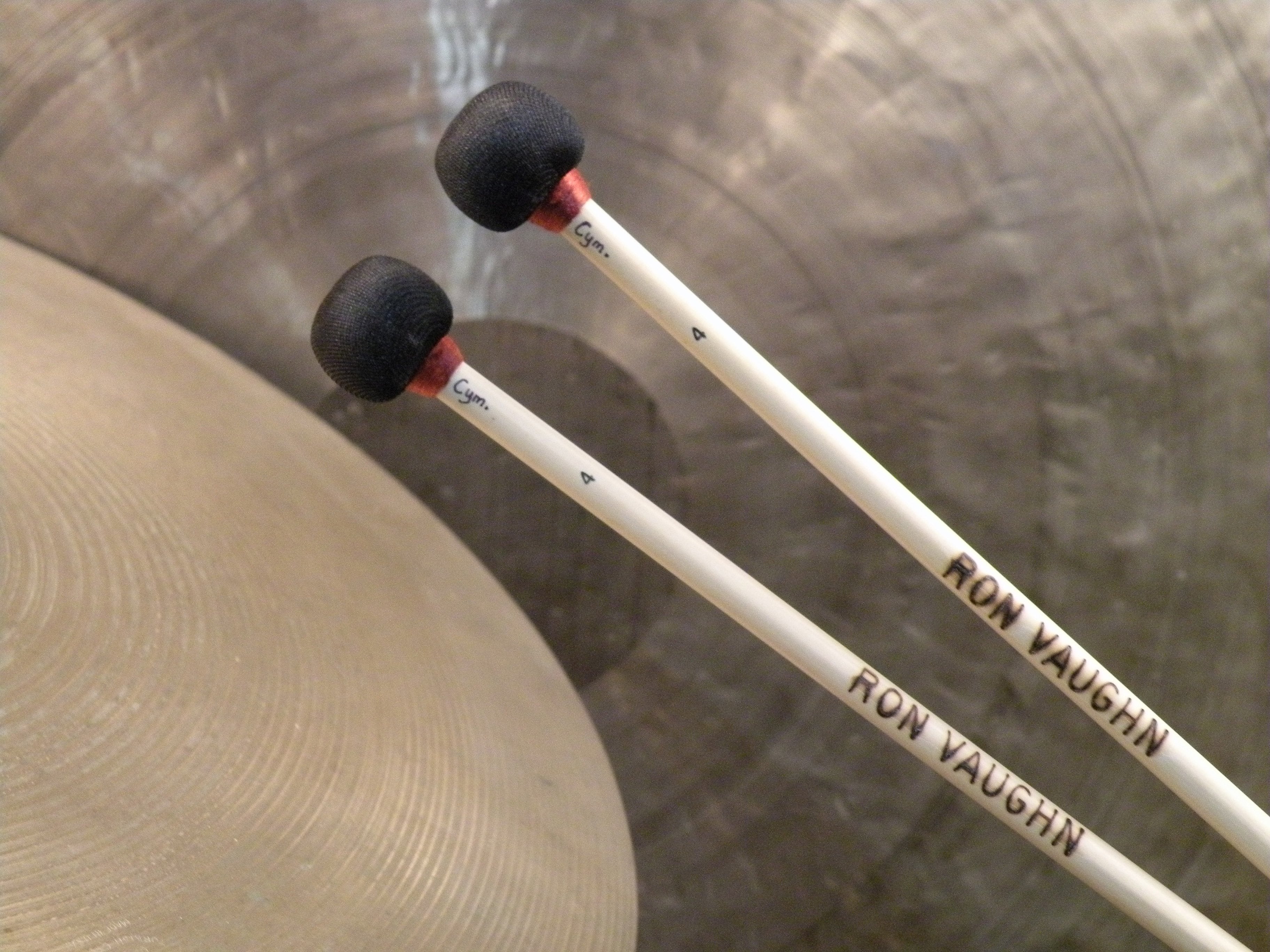 CymM-4R Rattan Shaft Suspended Cymbal Mallets