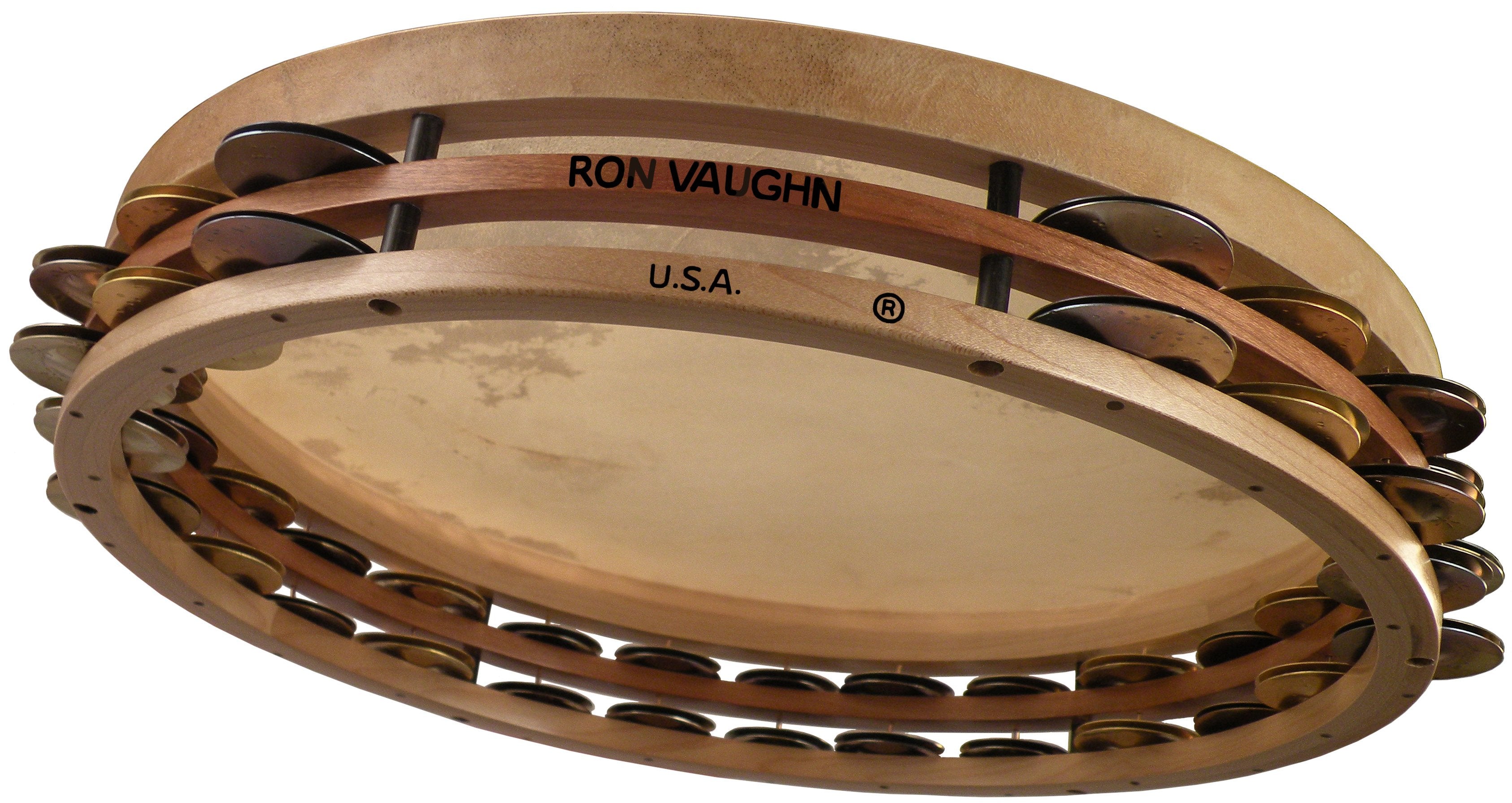 RV-5095.SRT1.Cng.     Ron Vaughn  14" ThunderBird Concert Tambourine
